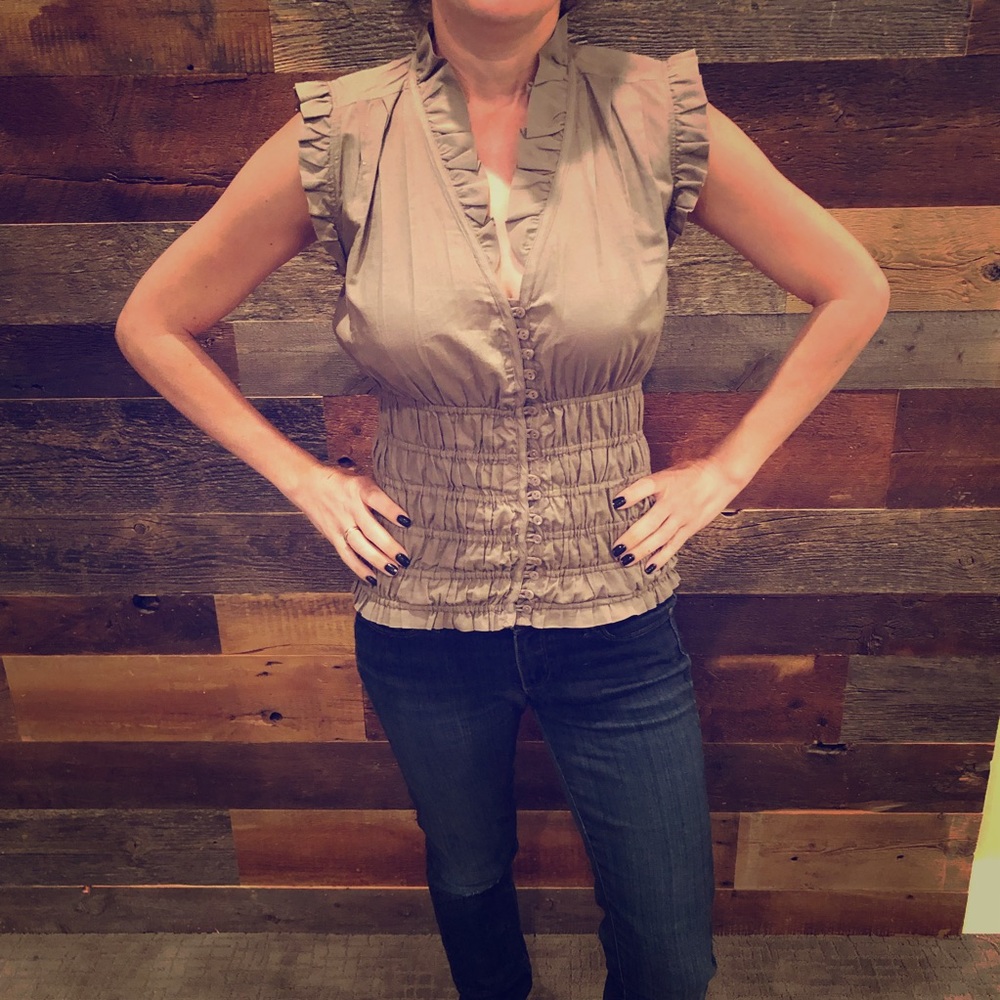 Zara Sleeveless Blouse
